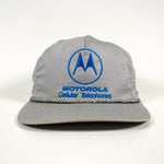Vintage 90's Motorola Cellular Telephones Hat