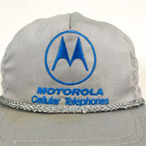 Vintage 90's Motorola Cellular Telephones Hat