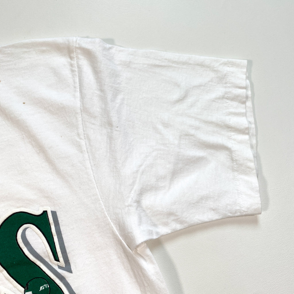 Vintage 90's New York Jets Football Single Stitch White T-Shirt