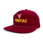 Vintage 80's Pontiac Corduroy Hat