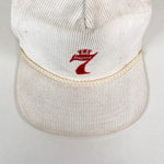 Vintage 80's Seagram's 7 Crown Whiskey Corduroy Hat