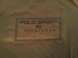 Vintage 90's Polo Sport Ralph Lauren Olive Green Sportsman T-Shirt