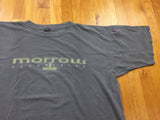 Vintage 90's Morrow Snowboards Grey T-Shirt