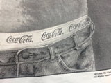 Vintage 1995 Coca Cola Calvin Klein Bear Longsleeve T-Shirt