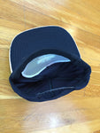 Vintage 90's Goodyear Racing Nascar Two Tone Motorsport Nylon Striped Brim Hat