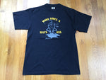 Vintage 1994 Daytona Beach Swine Pit Who Gives a Rats Ass Biker T-Shirt