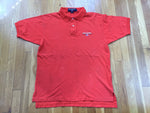 Vintage 90's Polo Sport Ralph Lauren Orange Spellout Polo Rugby T-Shirt