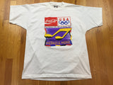 Vintage 1992 Coca Cola Medals and Music Olympics Coke T-Shirt
