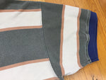 Vintage 90's Eddie Bauer Striped Polo Rugby Shirt