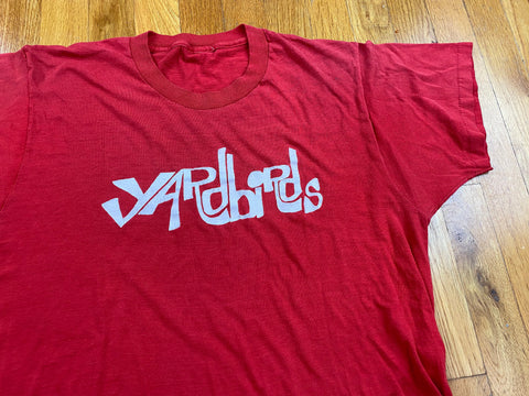 Vintage 80's Yardbirds Band T-Shirt - CobbleStore Vintage