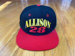 Vintage 90's Davey Allison Texaco Havoline Youngan Nascar Hat