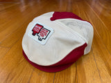 Vintage 80's Wayne Feeds K Brand Newsboy Farming Trucker Hat