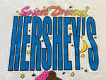 Vintage 1993 Hersheys Sweet Dreams Chocolate Night T-Shirt