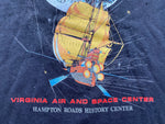 Vintage 90's VA Air and Space Museum Hampton Roads Sea to the Stars T-Shirt