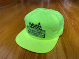 Vintage 80's Granger Select Chewing Tobacco Neon Green Hat