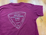 Vintage 90's Selma Fire Dept Virginia Fire Fighter T-Shirt