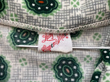 Vintage 70's Lady Caper-Mates Women's Floral Button Down Blouse Shirt
