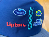 Vintage 80's Lipton Ocean Spray Lemonade First in Thirst Beverage Hat