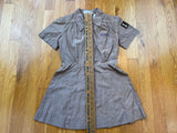 Vintage 60's Girl Scouts Dress Union Made Uniform