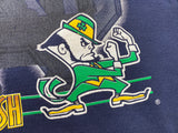 Vintage 90's Notre Dame Logo 7 Crewneck Sweatshirt