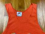 Vintage 90's Nike Orange White Tag Tank Top