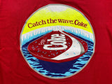Vintage 90's Coke Catch the Wave Coca Cola Surf T-Shirt