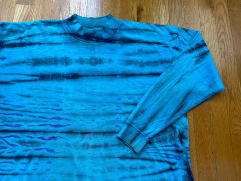 Vintage 90's Bugle Boy Longsleeve Tie Dye T-Shirt