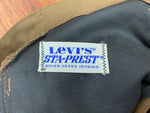Vintage 70's Levis Sta-Prest Brown Men's Shorts