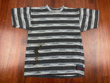 Vintage 90's Maui Trading Co Striped Distressed T-Shirt