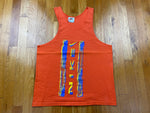 Vintage 90's Nike Orange White Tag Tank Top