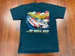 Vintage 90's Dale Earnhardt YES American Flag Eagle Nascar T-Shirt
