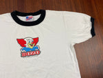 Vintage 90's Bozo the Cown Larry Harmon Ringer T-Shirt