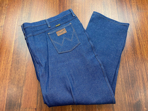 Vintage 80's Wrangler Deadstock 52 Waist Denim Jeans