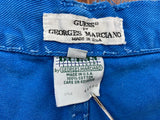 Vintage 90's Guess Jeans Blue Denim Shorts Jorts