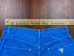 Vintage 90's Guess Jeans Blue Denim Shorts Jorts