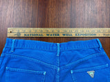 Vintage 90's Guess Jeans Blue Denim Shorts Jorts