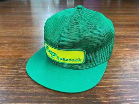 Vintage 80's B&P Livestock K Products Trucker Hat 1