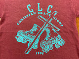 Vintage 90's Christian Skate Night Religious Roller Skate Petersburg VA T-Shirt