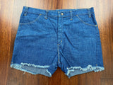 Vintage 70's Sears Cut Off Denim Jean Shorts