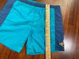 Vintage 90's Ocean Pacific OP Blue Board Shorts