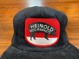 Vintage 80's Heinold Hogs K Brand USA Made Trucker Hat