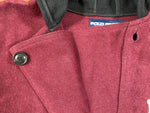 Vintage 90's Polo Sport Track Team Hooded Wool Anorak Jacket - CobbleStore Vintage