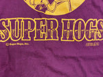 Vintage 80's Super Hogs Boss Hog Motorcycle Biker T-Shirt