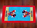 Vintage 90's Mickey Mouse Disney Kids Beach Towel