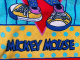 Vintage 90's Mickey Mouse Disney Kids Beach Towel