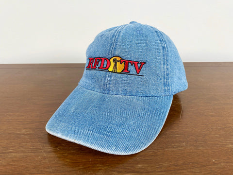 Vintage 90's RFD TV Canada Denim Dad Hat