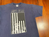 Vintage Y2K Anti-Flag Punk Rock Oppressed Blue T-Shirt - CobbleStore Vintage