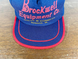 Vintage 80's Rockwell Equipment Richmond VA Made in USA Trucker Hat