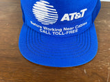 Vintage 80's AT and T Phone Service Cable Utilities Hat