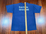 Vintage Y2K Anti-Flag Punk Rock Oppressed Blue T-Shirt - CobbleStore Vintage